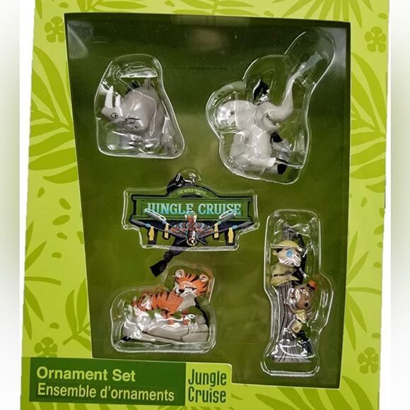 NIB
Disney Parks Ornament Set | Set of 5 Jungle Cruise - Picture 1 of 2